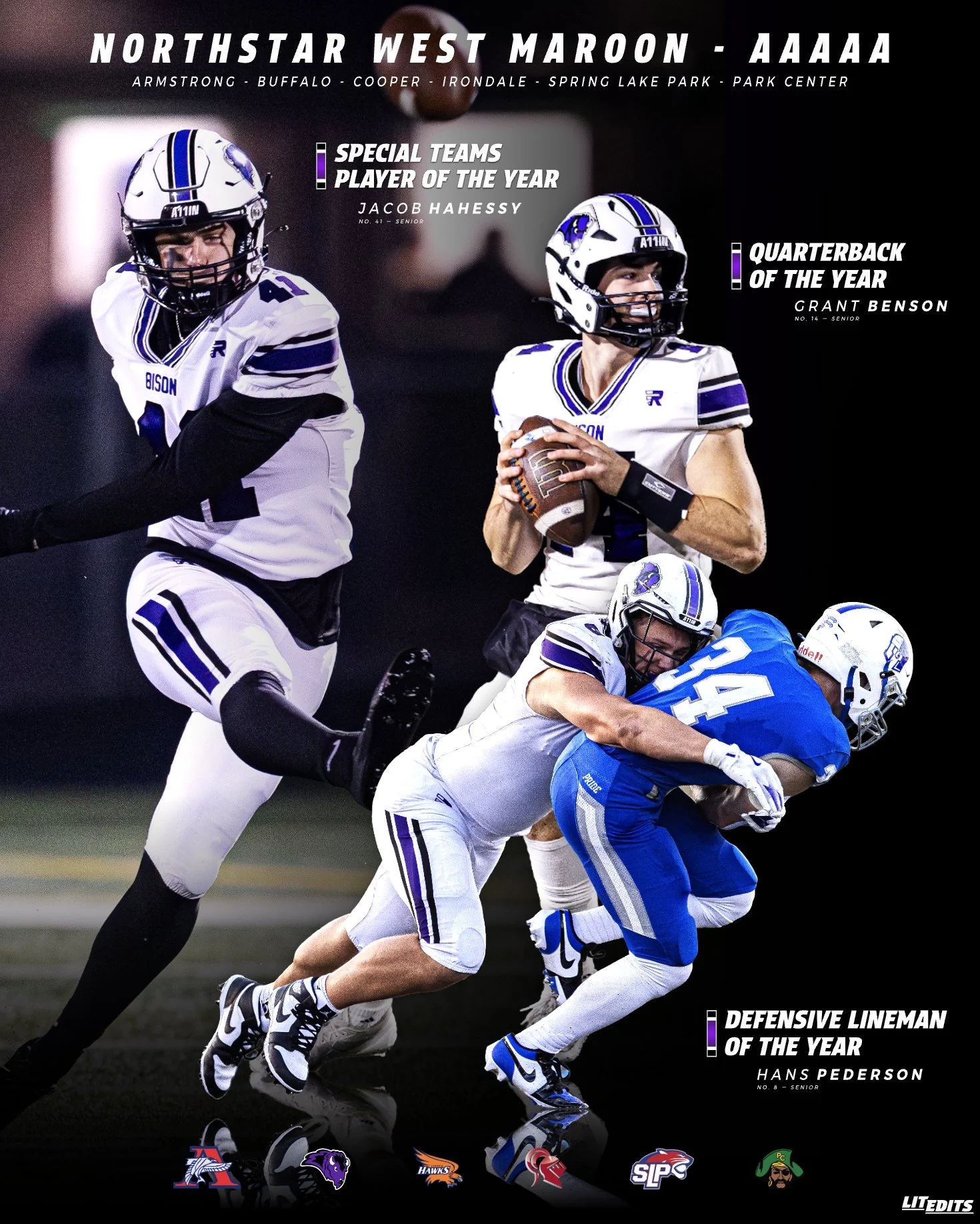 Buffalo Bison Northstar West Maroon - Of the Year Awards