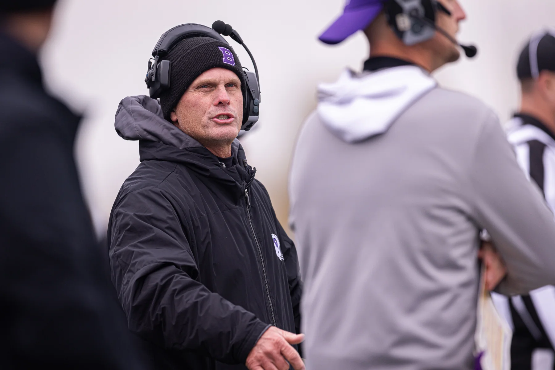 Buffalo Coach on the sidelines