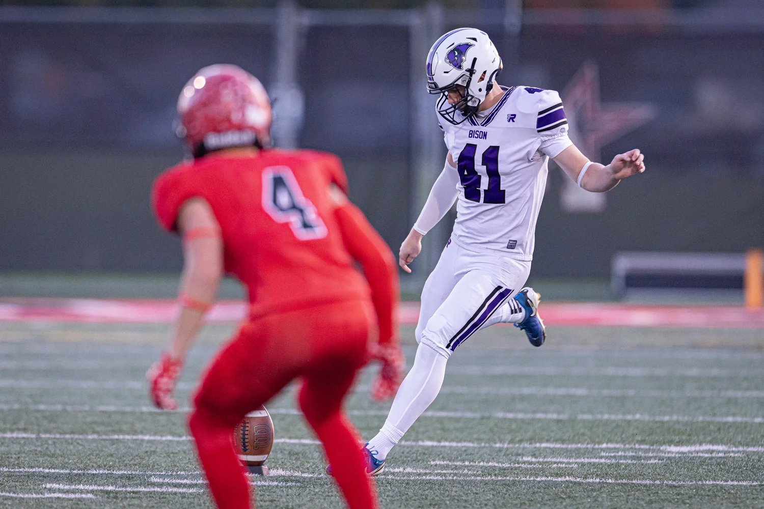 Kickoff by the kickoff team